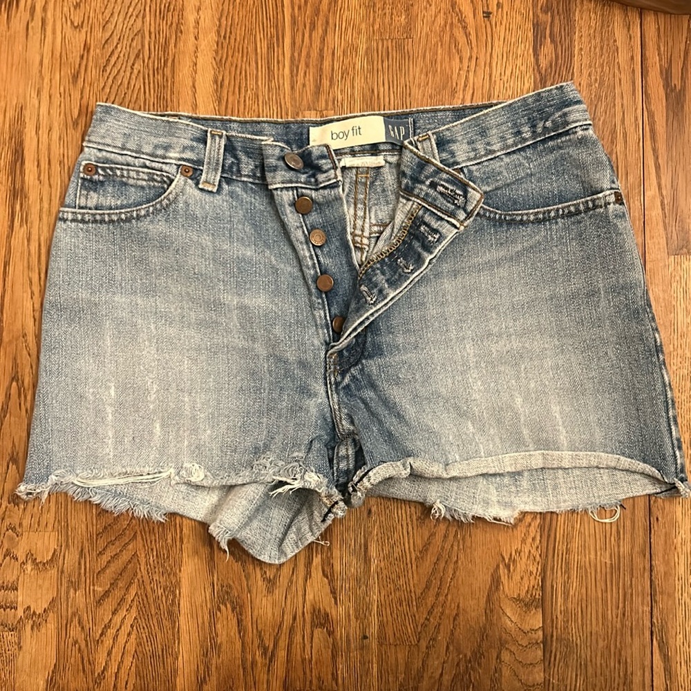 Gap Boy Fit Denim Shorts